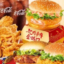 麦当劳 祝您金拱门三人餐 单次券