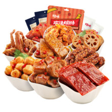 淘宝百亿补贴：BE＆CHEERY 百草味 麻辣零食大礼包 445g