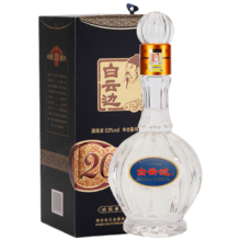 PLUS会员:白云边 二十年陈酿 浓酱兼香型白酒 53度 450ml 礼盒装