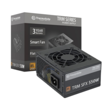 Thermaltake（Tt）额定550W TRM SFX 550 电脑电源（智能温控风扇/主动PFC/小尺寸/只换不修）