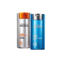 L'OREAL PARIS 欧莱雅男士补水保湿润肤擦脸乳液面霜套装紧致抗皱纹秋冬护肤品新年礼物