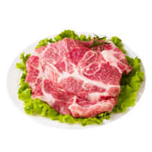 京东跑山猪 国产黑猪梅花肉800g 冷冻猪梅肉猪颈肉慢养360天 京东生鲜黑猪肉