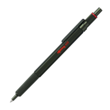 红环（rOtring）按压式圆珠笔0.7mm  德国高颜值金属笔身专业绘图-600系列绿色单支装 新年礼物