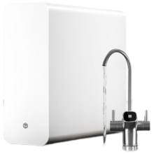 京东京造净水器家用净水机灵犀1000GPro2.0新鲜无陈水6.5年长效RO反渗透母婴厨下直饮净水器水机一体过滤器