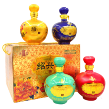 塔牌绍兴黄酒梅兰竹菊花雕酒半甜型728mlx4瓶礼盒整箱手工冬酿花雕酒 728mL 4瓶