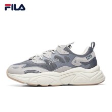 FILA斐乐女鞋官方MARS情侣款老爹鞋火星鞋复古休闲鞋女鞋 烟灰/鸽子灰-FD-F12W031122F 37.5