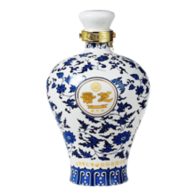 景芝青花原浆 高度白酒 山东酒特酿礼盒 62度 1.5L 1坛 单坛