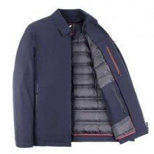 20点：杉杉 可脱卸男行政夹克羽绒服