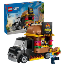 乐高（LEGO）积木玩具 城市系列 60404汉堡餐车 5岁+ 儿童玩具 新年礼物