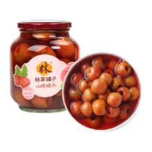 林家铺子山楂水果罐头730g×2瓶