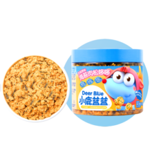 小鹿蓝蓝_宝宝肉松海苔 儿童零食儿童肉松拌饭拌面料鲜猪肉调味 80g