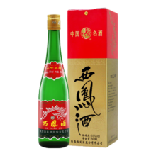 京东秒杀：西凤酒 高脖绿瓶 省外版 55度 凤香型白酒 500ml 单盒装