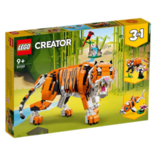 乐高（LEGO）积木玩具 创意三合一 31129威武的老虎 9岁+ 儿童玩具新年礼物