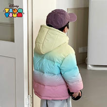 迪士尼 儿童连帽羽绒服外套 加厚保暖
