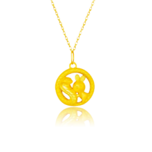 20日10点：中国黄金 China Gold 女士 999蛇盘兔黄金项链