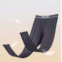 限尺码:南极人 男款全棉高弹保暖裤*2