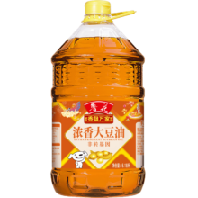 plus会员、京东百亿补贴：鲁花 香飘万家系列 浓香大豆油6.18L 非转基因
