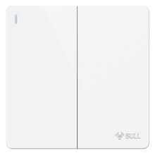 公牛 G12K212 二开双控开关 象牙白