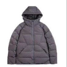 20点开始：Maden 马登 美式休闲90绒连帽羽绒服男 冬加厚保暖防寒面包服 锡灰色