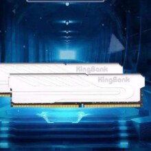 京东百亿补贴：金百达(KINGBANK) 银爵 DDR4 内存条 台式机电脑游戏电竞马甲内存条套装 银爵16GB* 2条 3200 三星颗粒