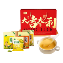 京东百亿补贴:捷氏猴头菇山药葛根玉米羹南瓜糊低脂无蔗糖粗粮春节新年货礼盒2200g