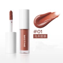 Mistine（蜜丝婷）晶冻水光唇釉01乌木甜茶