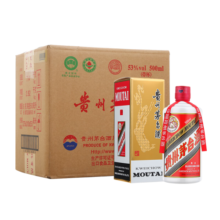 茅台（MOUTAI）2022年 飞天 酱香型白酒 53度 500ml*6 整箱装【名酒鉴真】