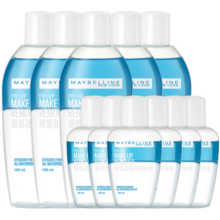 美宝莲眼唇卸套组990ml(150ml*5+40ml*6)卸妆油温和清洁新年礼物女