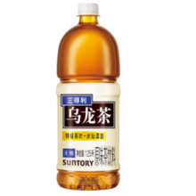 SUNTORY 三得利 无糖乌龙茶大瓶装1250ml*6瓶