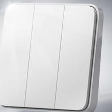 小米 Xiaomi MI）小米智能开关零火版(三开)米家APP遥控(须有零线）