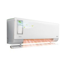 美的（Midea）新风空调 大1.5匹 静新风 新一级 智能家电 壁挂式 变频冷暖 节能节电 空调挂机 以旧换新 1.5匹 一级能效 静新风XF1-1