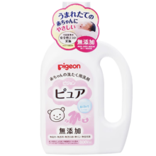 贝亲(Pigeon)日本原装进口宝宝专用植物洗衣液800ml温和深层去渍