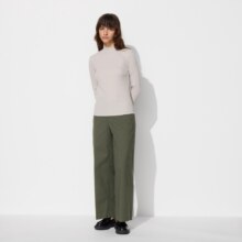 nuiqlo 优衣库 女装罗纹高领T恤 470126