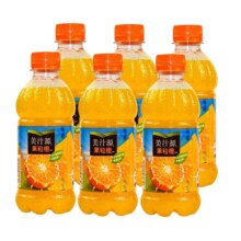 可口可乐美汁源 果粒橙300ML*6瓶