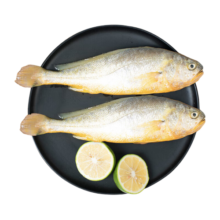 味尔佳 冷冻黄花鱼700g/2条宁德大黄鱼 深海鱼 生鲜鱼类 海鲜水产年货
