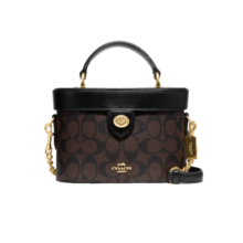 蔻驰（COACH）【品牌直供】KAY女士小号盒子包单肩手提斜挎包F78277IMAA8