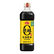 13日14点开始、百亿补贴万人团：海天零添加纯酿生抽酱油1.2kg