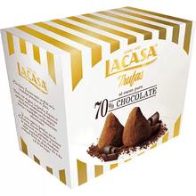 乐卡莎 LACASA 70%可可 松露形巧克力 150g