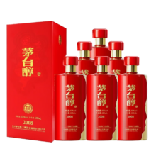 茅台（MOUTAI）集团 茅台醇2008 53度 酱香型白酒 500ml*6 整箱装（新老包装）