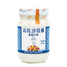 丘比（KEWPIE）沙拉酱 香甜口味 调味品 三明治面包酱水果蔬菜沙拉酱 200g*1瓶