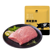PLUS会员：京东跑山猪 国产黑猪里脊肉600g*4件