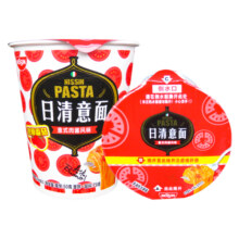 日清 方便面 意面 意式肉酱风味74g*12杯整箱装意大利面节日礼盒礼品