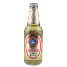 青岛啤酒（Tsingtao）青岛产小白金（瓶）白金啤酒296*24瓶 整箱装