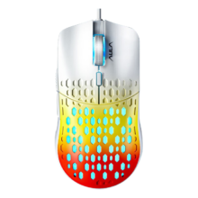 AULA 狼蛛 S11Pro 有线鼠标 3600DPI 红黄