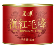PLUS会员、需首购、京东百亿补贴：匠界 滇红毛峰 罐装50g