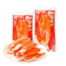 力诚 低脂松叶蟹柳 香辣味 360g 30g*12支即食蟹肉棒