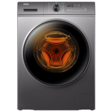 海尔（Haier）【宝藏K39Pro】超薄滚筒洗衣机10KG全自动大容量家用洗衣机六维减震1.1高洗净比变频智投1216洗衣 洗烘一体10KG+六维减震+3D宝藏内筒+蒸汽柔烘