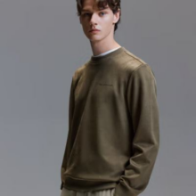 20：00开始：JACK&JONES 杰克琼斯 秋冬舒适百搭麂皮卫衣 E08