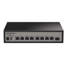 磊科（netcore）GS9 9口企业级交换机8个2.5G电口+1个万兆SFP光口 支持向下兼容1G光电模块 千兆网络分线器