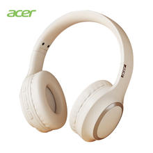 京东PLUS：acer 宏碁 OHR 300 头戴式动圈降噪双模耳机 米白色
